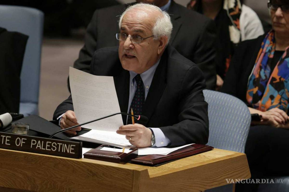 Exige Palestina a la ONU protección internacional ante la "masacre" en Gaza