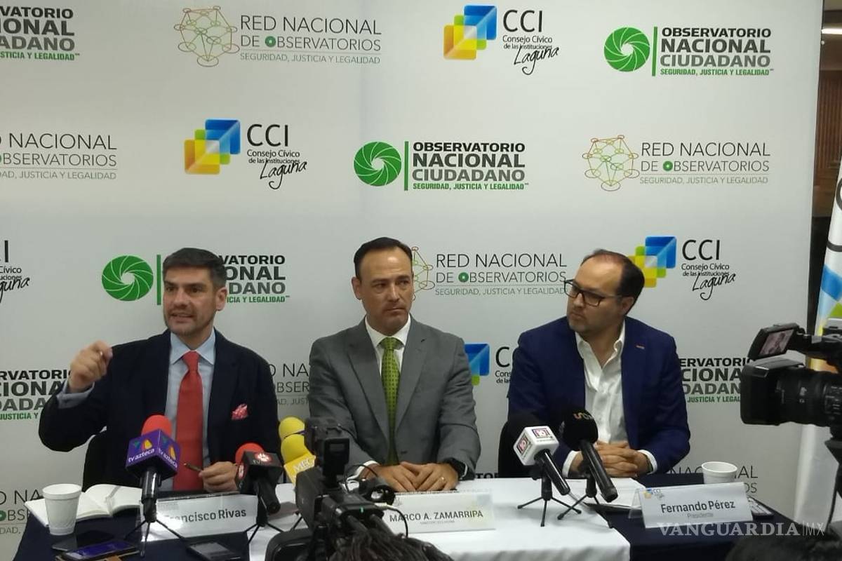 Esfuerzos por disminuir delitos de alto impacto han quedado cortos: CCI