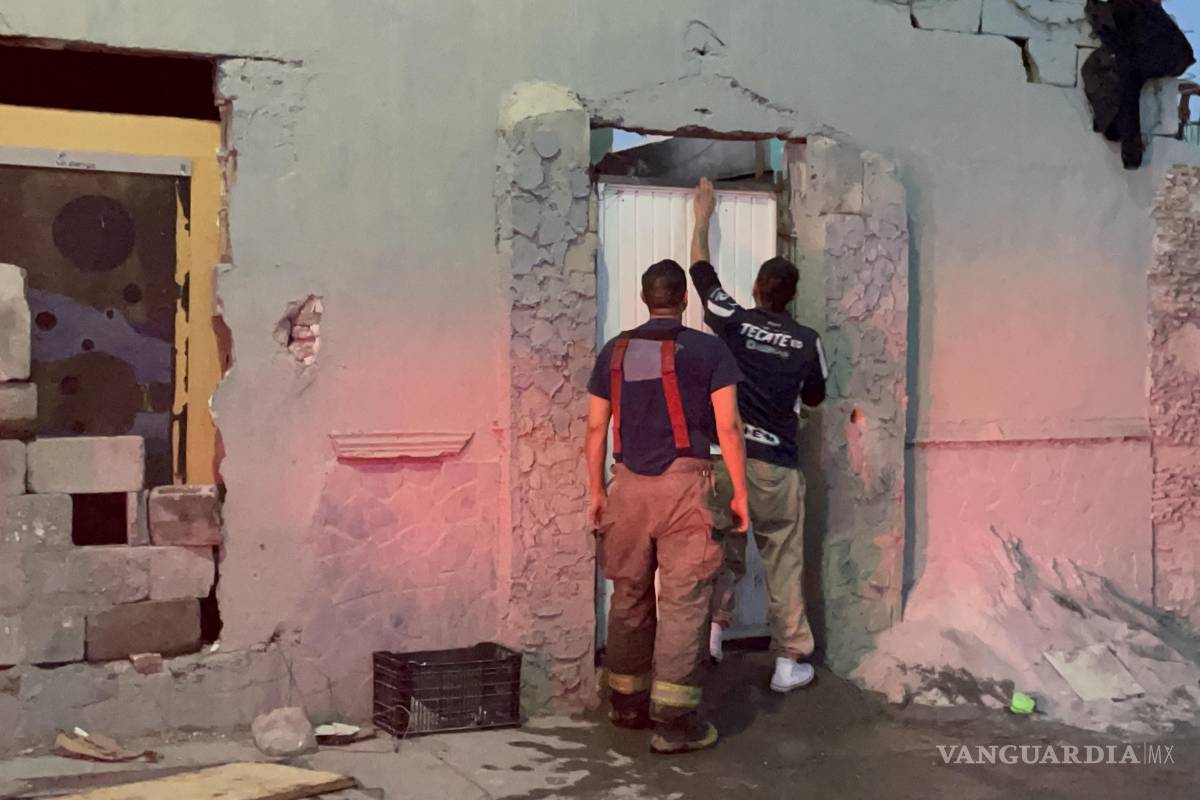 Saltillo: Incendio provoca derrumbe parcial de vivienda en Misión Cerritos