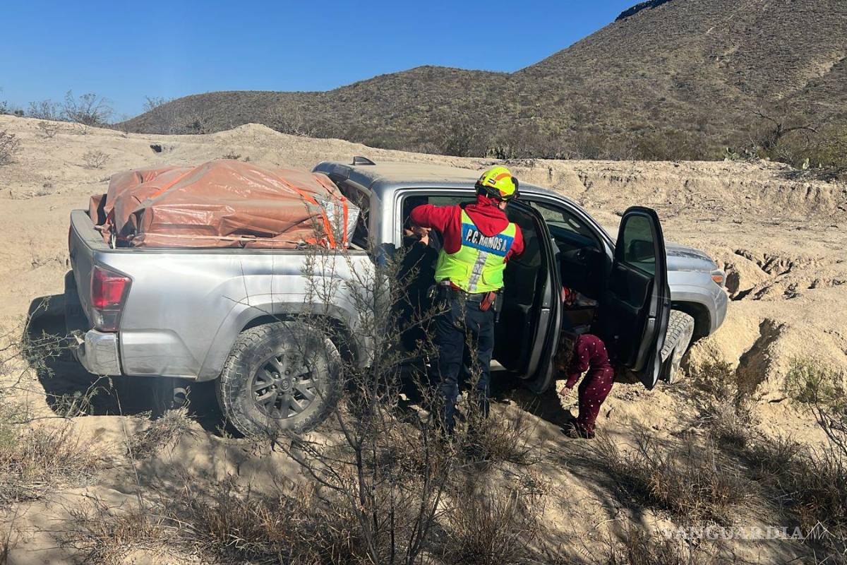 Intenta rebasar y provoca choque frontal en la Monclova–Saltillo
