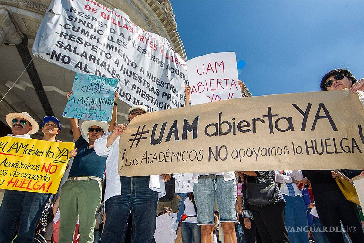 La UAM ya tiene 65 días en huelga