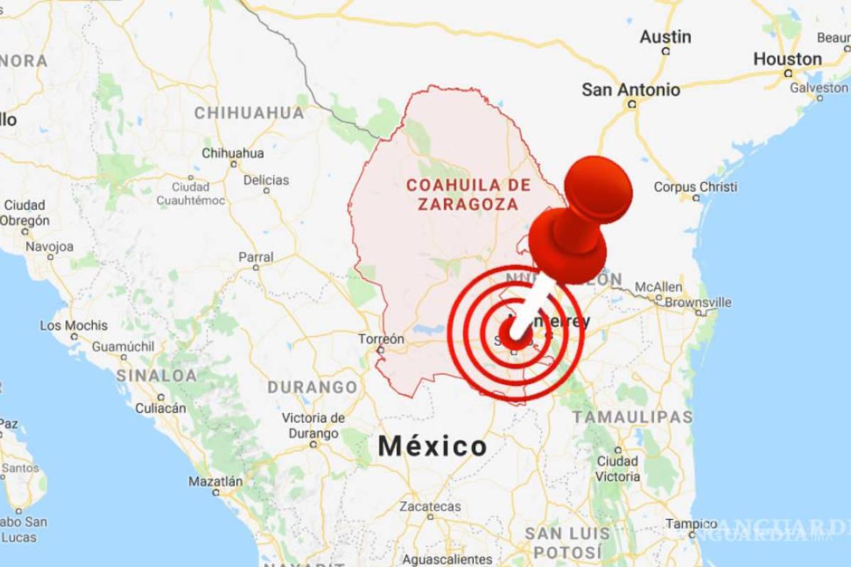 Reportan temblor de 3.8 en Saltillo