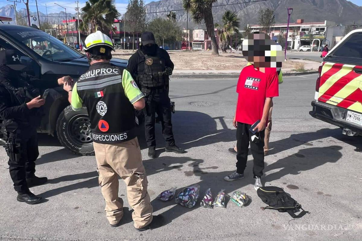 Detienen a ‘dealer’ de cohetes en Nuevo León; ofrecía pirotecnia en redes sociales
