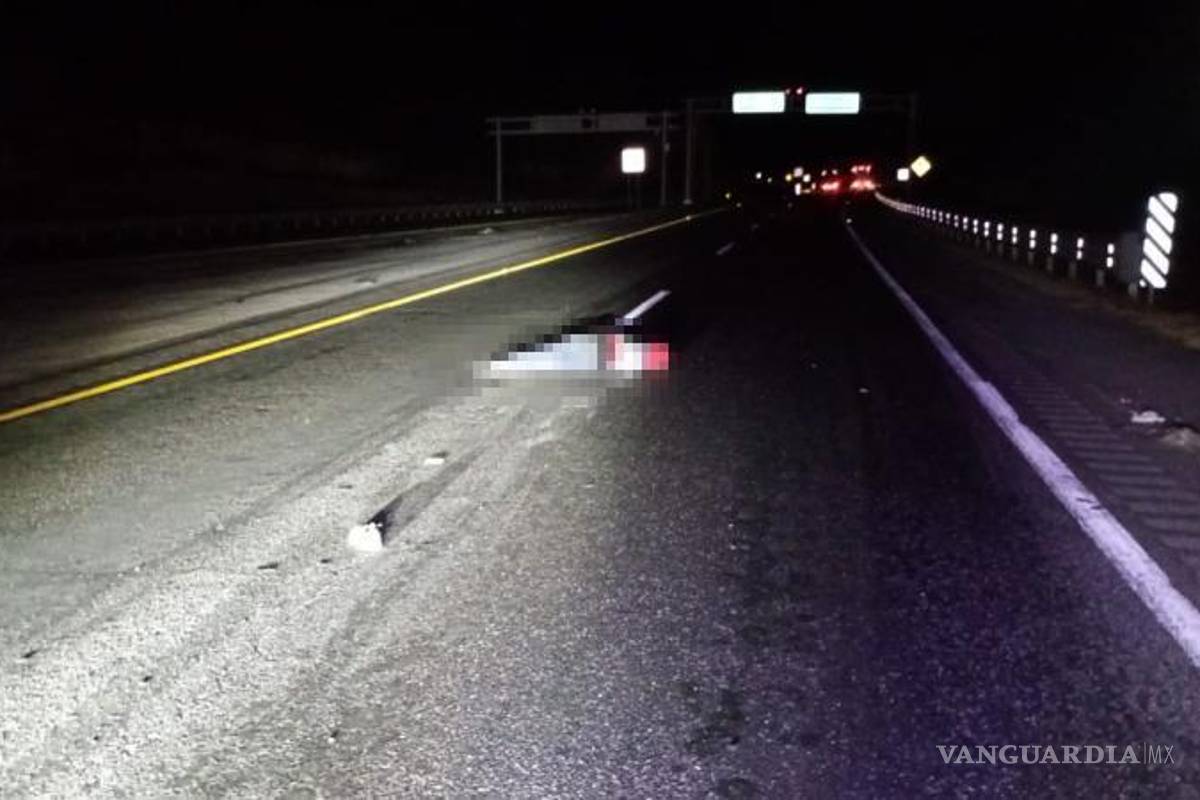 Muere hombre atropellado en carretera 57, se sospecha de un tráiler