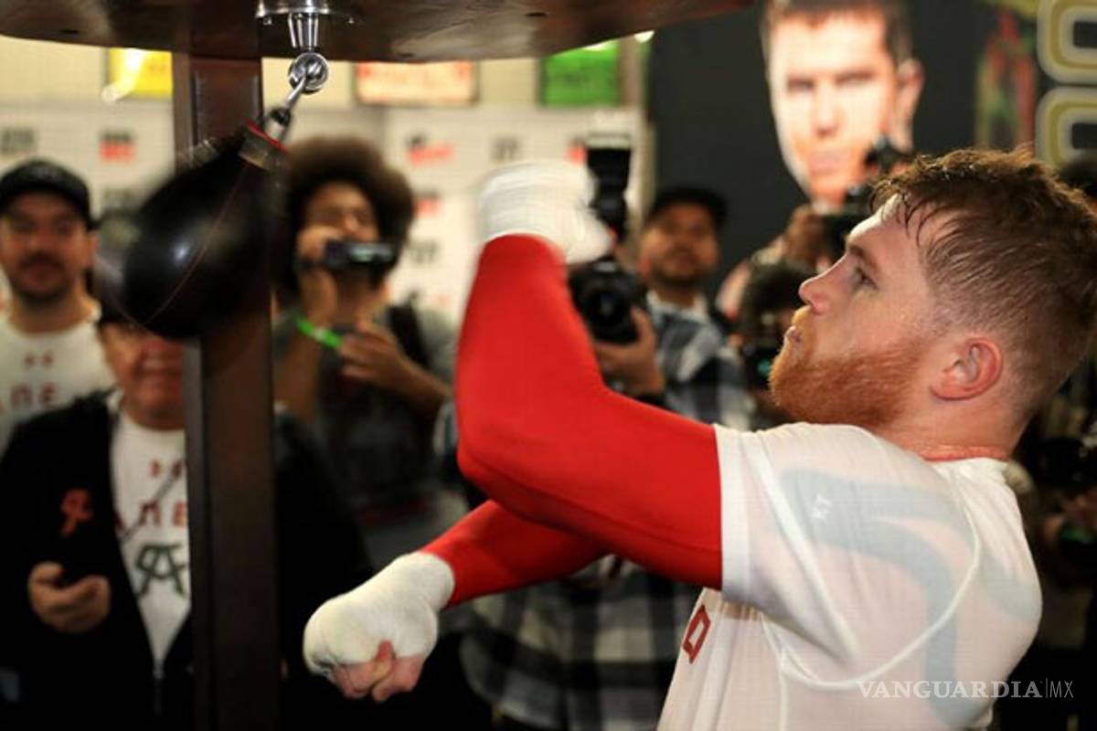 ‘Canelo’ ya volvió a los entrenamientos