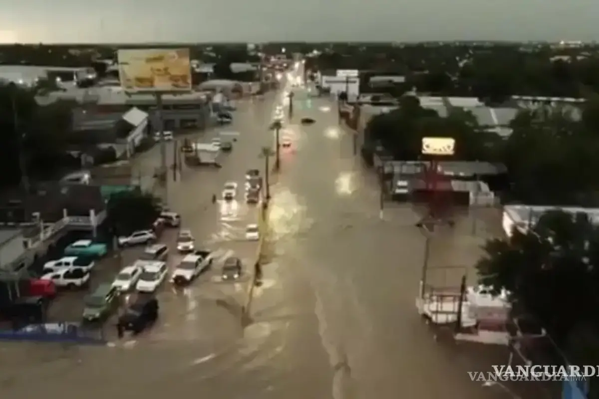 Cae la lluvia en el norte de Coahuila; la ganadería respira, las ciudades colapsan