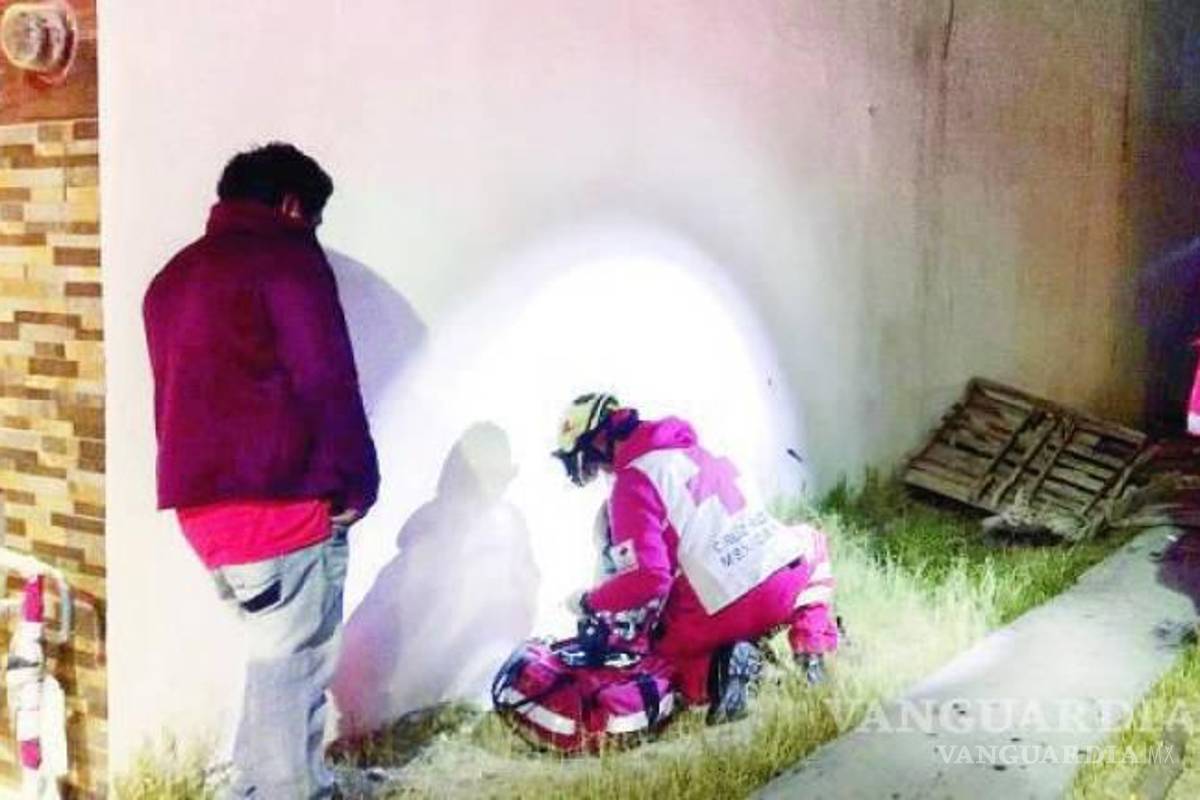 $!El hombre fue agredido con un garrotazo en la cabeza.