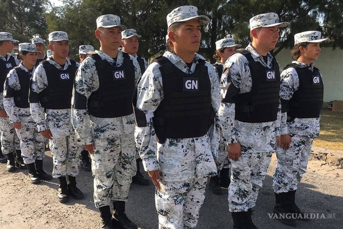 Recibirá Coahuila a 500 elementos de la Guardia Nacional