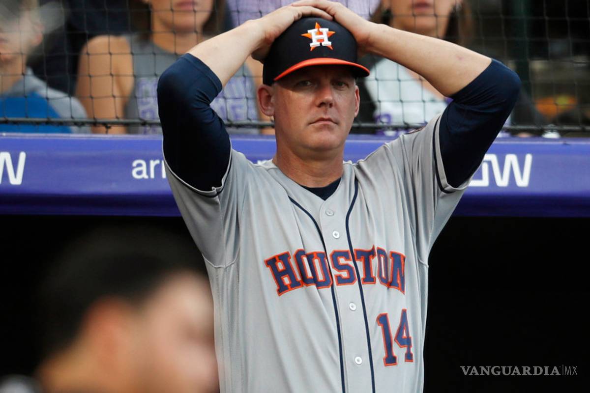 Cuestionar el título de los Astros es justo, aseguró A.J. Hinch
