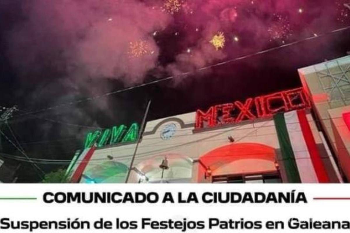 Cancela Galeana festejos patrios por inseguridad