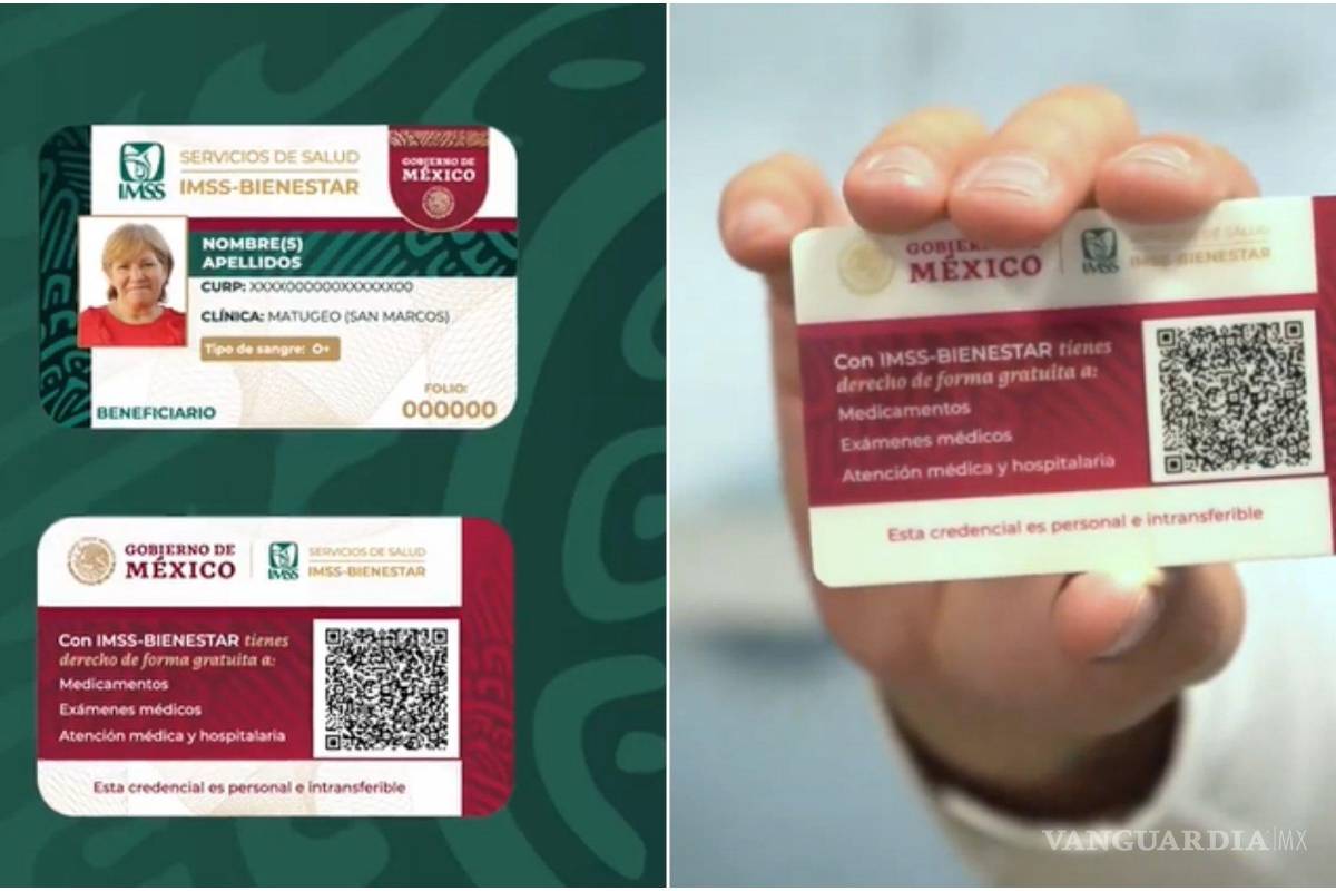 ¿Qué es y cómo se tramita la Credencial del IMSS-Bienestar?... se distribuirán en estos estados