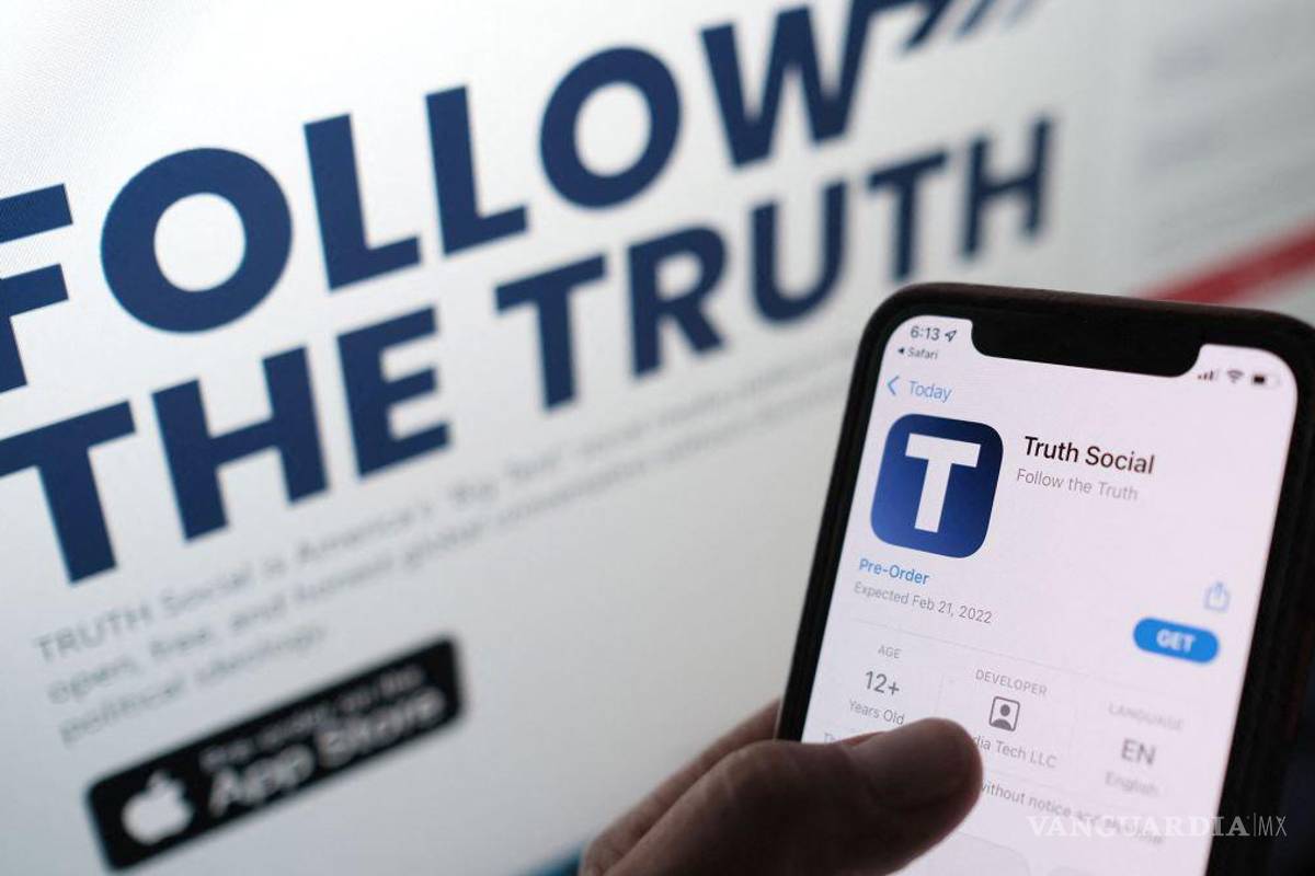 Truth Social, la red social de Donald Trump ocupa el primer lugar de descargas en App Store