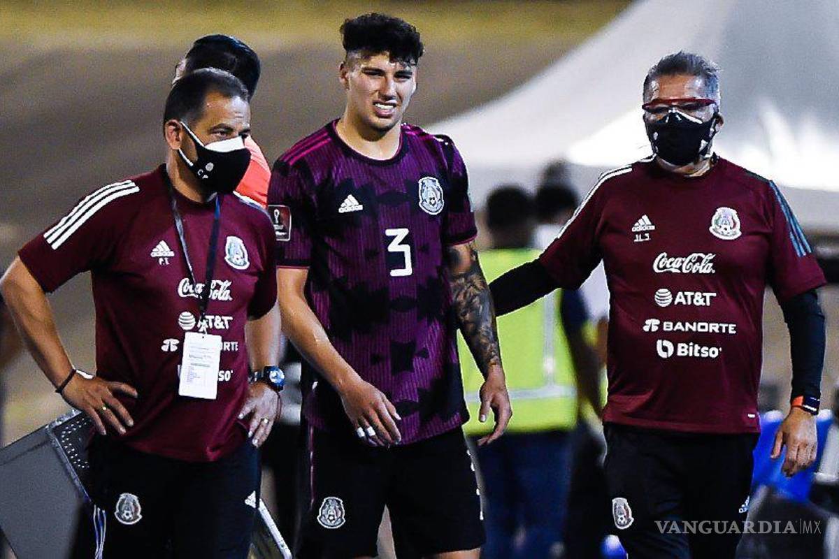 Causa baja de Jorge Sánchez en la Selección Mexicana por lesión de rodilla