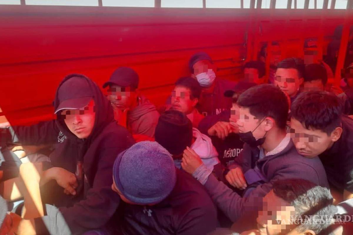 En doble operativo, suman a 181 migrantes asegurados en la Región Sureste de Coahuila