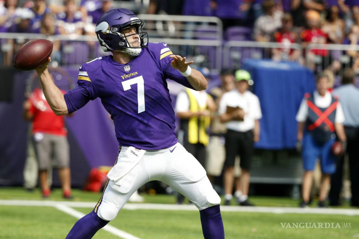 Case Keenum a nada de ser el nuevo QB de los Broncos de Denver