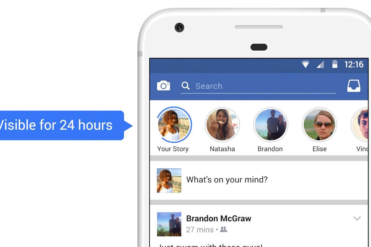 Incorporan ‘Facebook Stories’ en smartphones