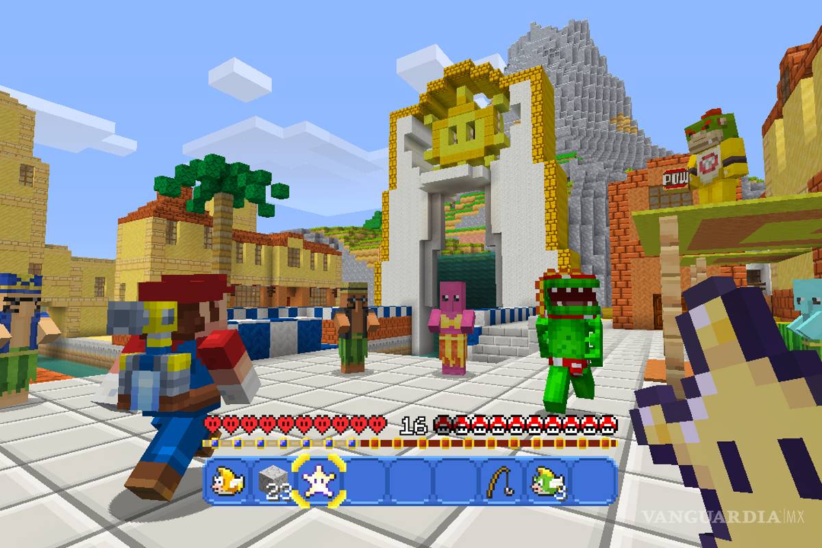 $!Super Mario llega al mundo de Minecraft