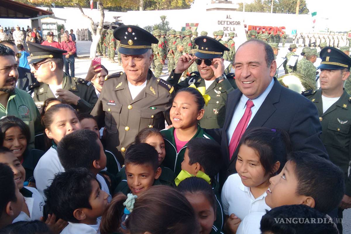 En Coahuila quedaron atrás los tiempos de inseguridad: Salvador Cienfuegos