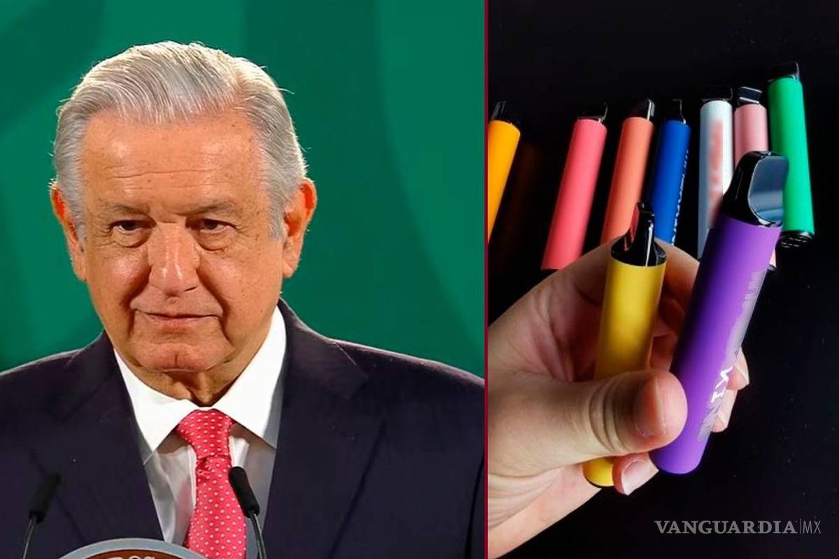 Busca AMLO la prohibición de vapeadores: “son malos para la salud de los jóvenes”