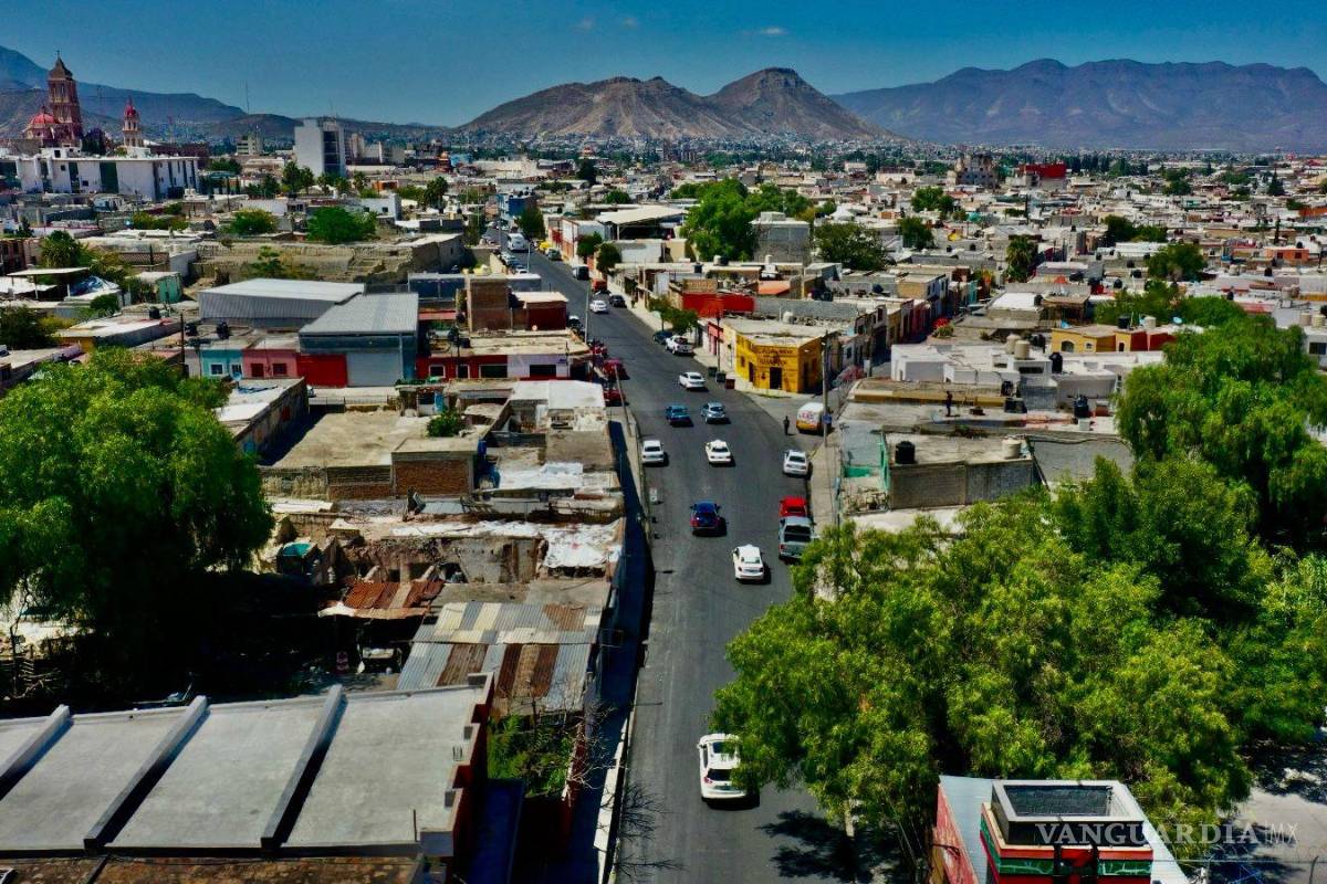 Concluye en Saltillo repavimentación de la calle Pérez Treviño