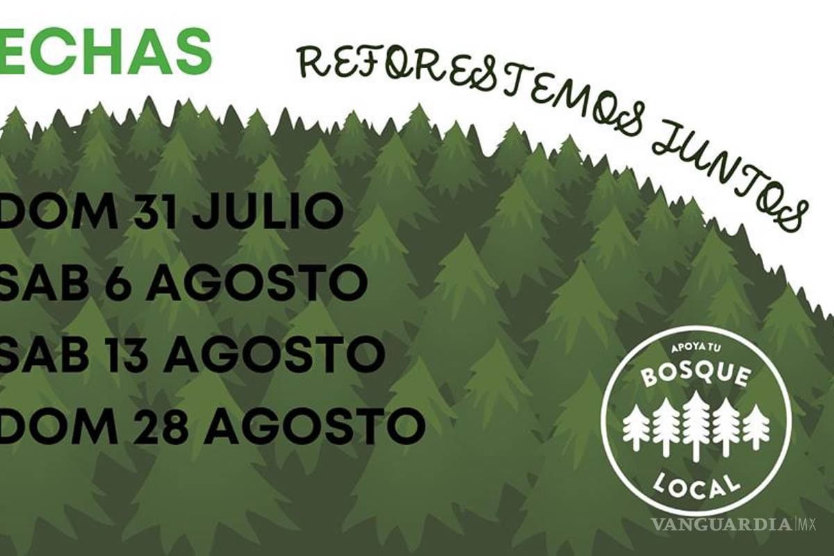 Saltillo: ‘Apoya Tu Bosque Local’ te invita a reforestar Zapalinamé