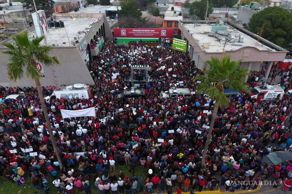 $!Se registra Miguel Riquelme como precandidato del PRI por Gubernatura de Coahuila