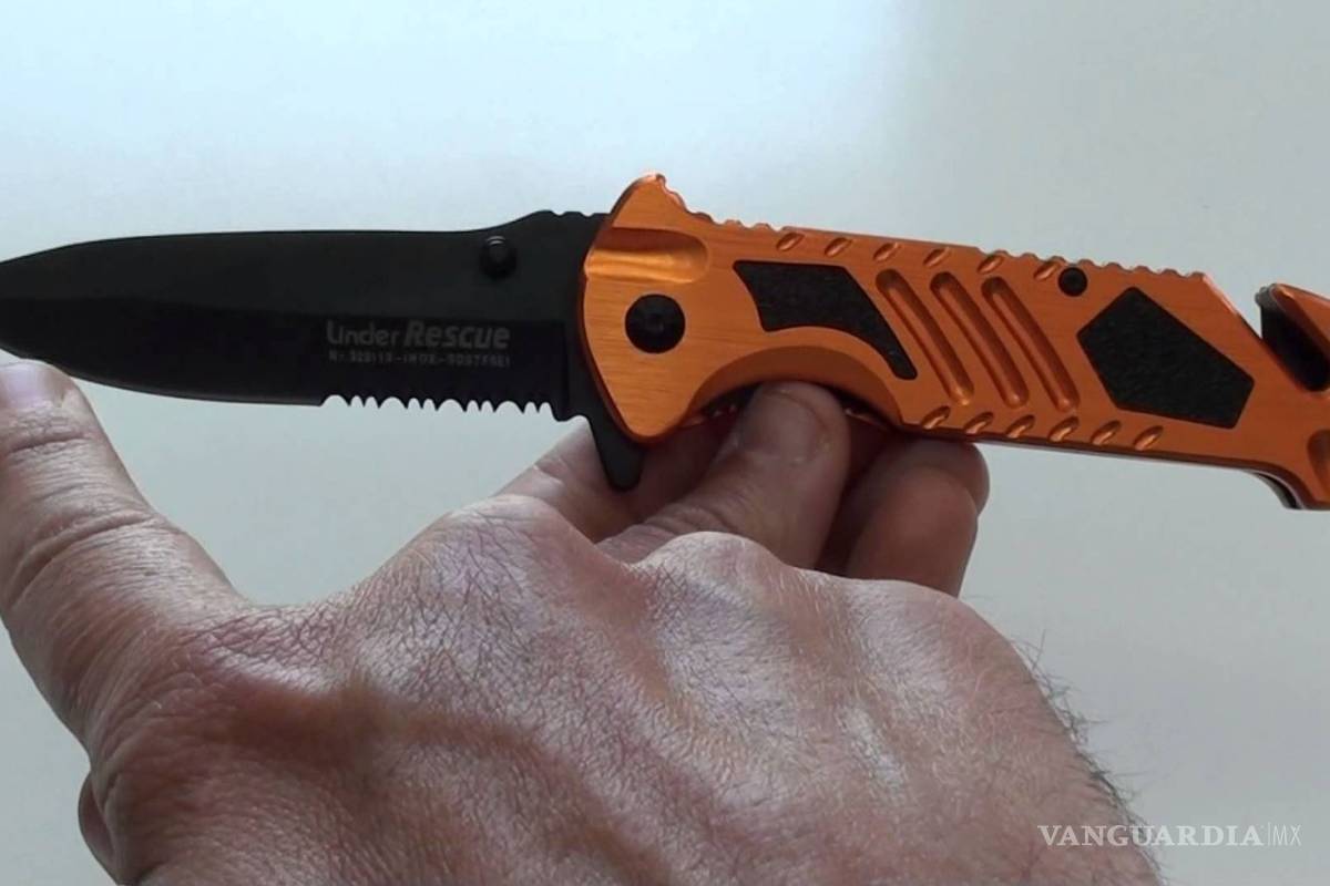 Lo atrapan armado con una navaja