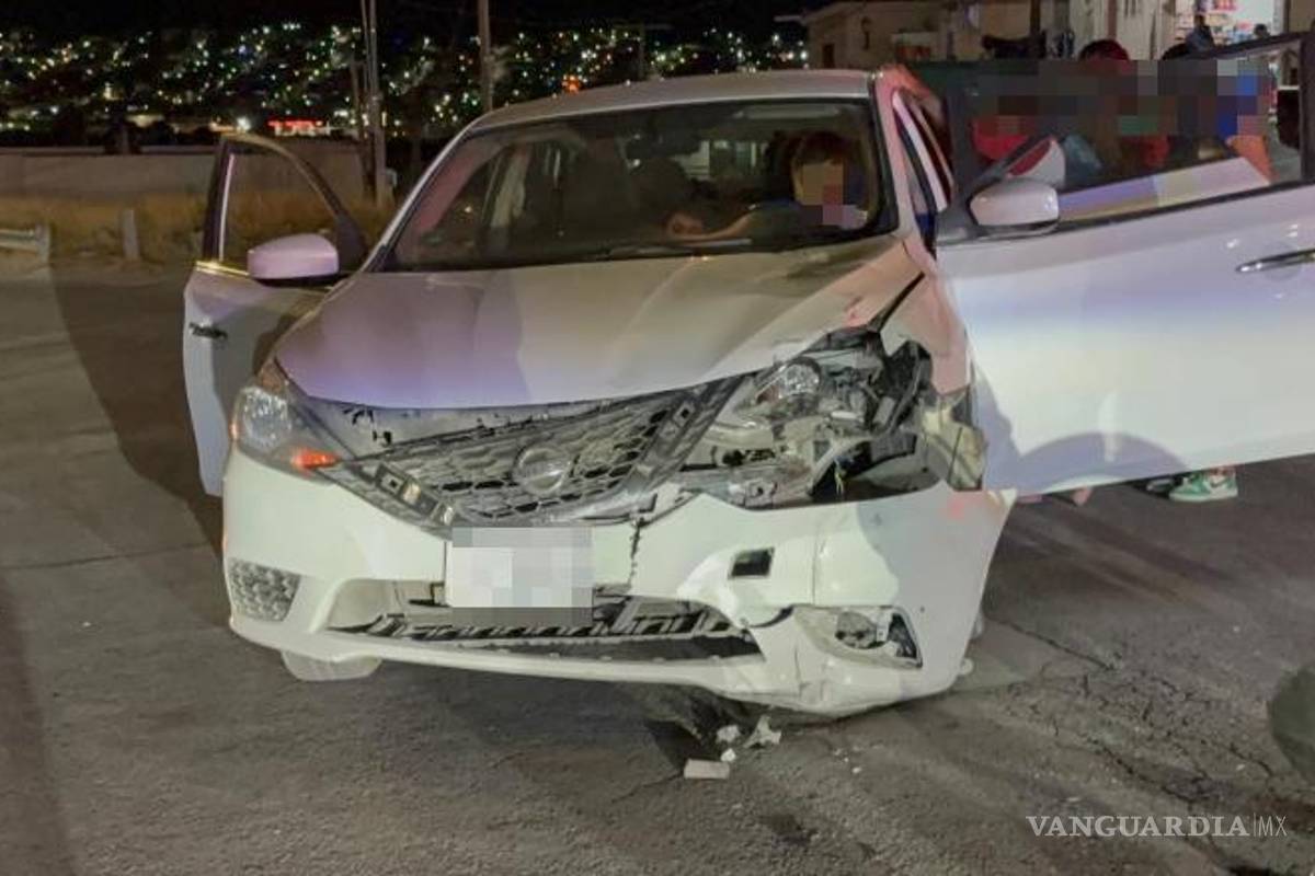 $!La conductora del Nissan Sentra fue puesta a disposición del Ministerio Público tras el accidente.