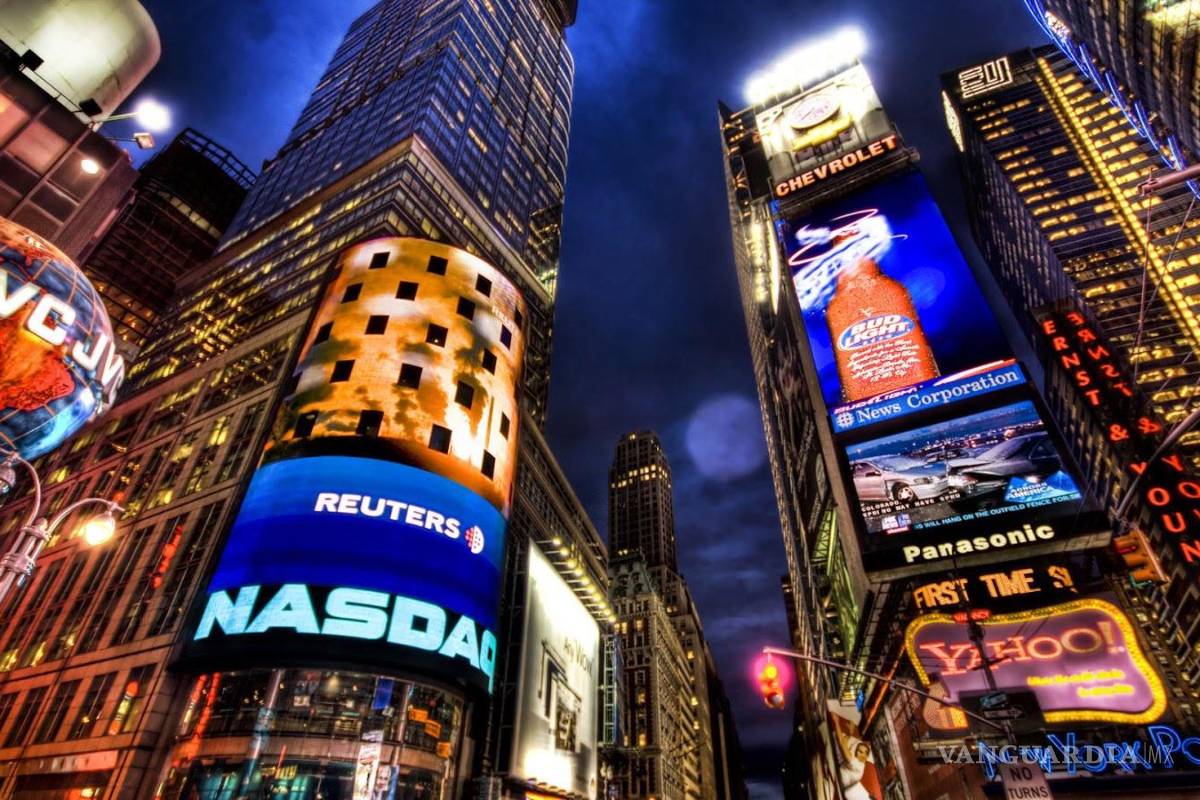 Bolsas de EU con mayor caída en casi dos años