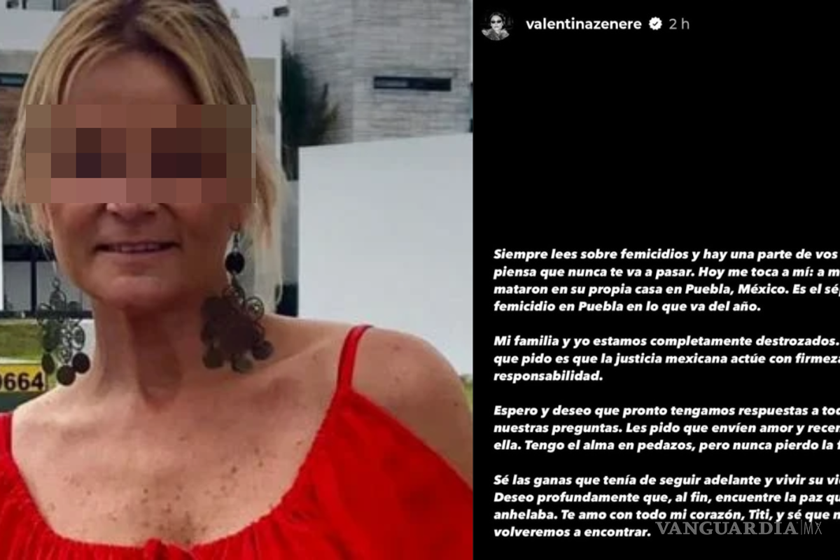 ‘La mataron en su casa’ actriz de Disney pide justicia por presunto feminicidio de su Tía, en Puebla