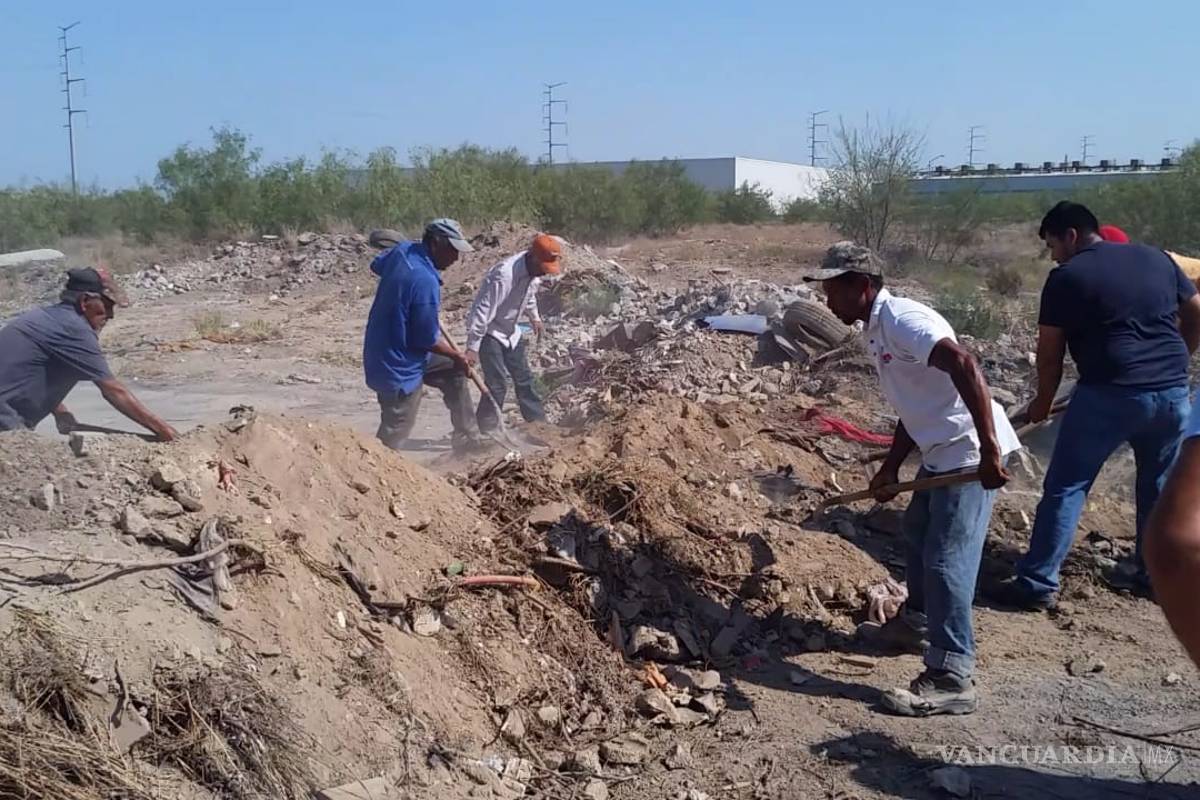 Ejidatarios de Frontera recuperan el camino real a Pozuelos, luego de ser bloqueado por empresa