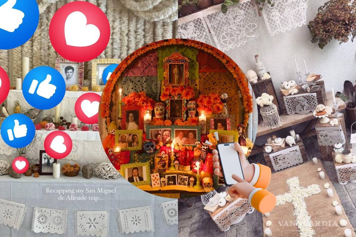 ¿Día de Muertos estilo ‘clean look’? Critican en redes tendencia de altares de muerto minimalistas
