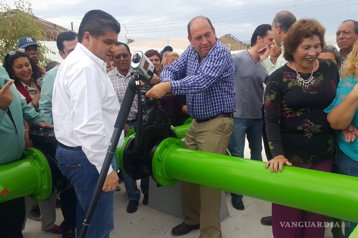 Entra en operación nuevo pozo de agua potable en Torreón
