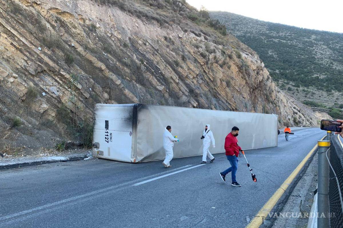 Fallecen dos personas en accidente de Los Chorros-Saltillo