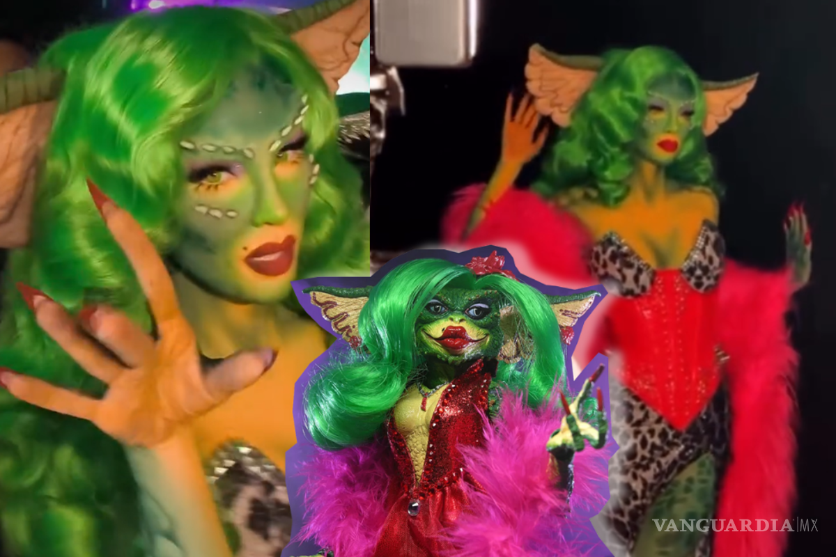 Belinda celebra Beliween con un impresionante disfraz de Greta de Gremlins en su fiesta de Halloween (VIDEOS)