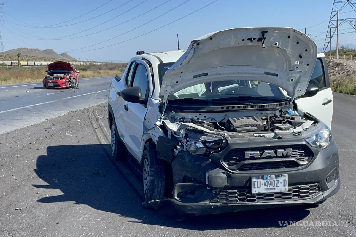 Tras culparse mutuamente, conductora admite responsabilidad en choque en la Saltillo-Zacatecas