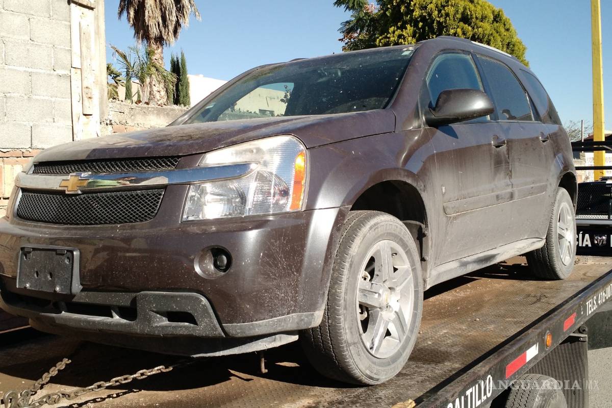 Policía de Saltillo recupera dos vehículos robados