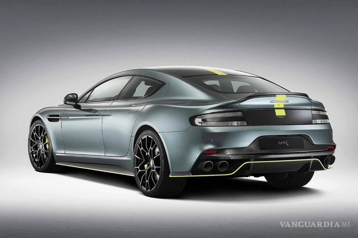 Aston Martin Rapide AMR, poderoso sedán edición limitada, V12, 603 CV y ¡330 km/h!