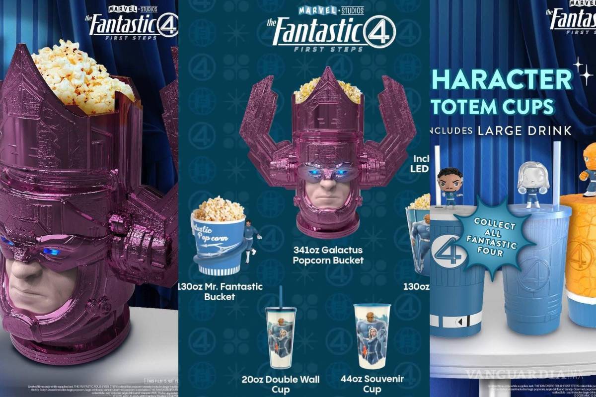 ¿Dónde se venderán en México? Presentan palomeras de ‘Los 4 Fantásticos’ y enloquecen en redes sociales