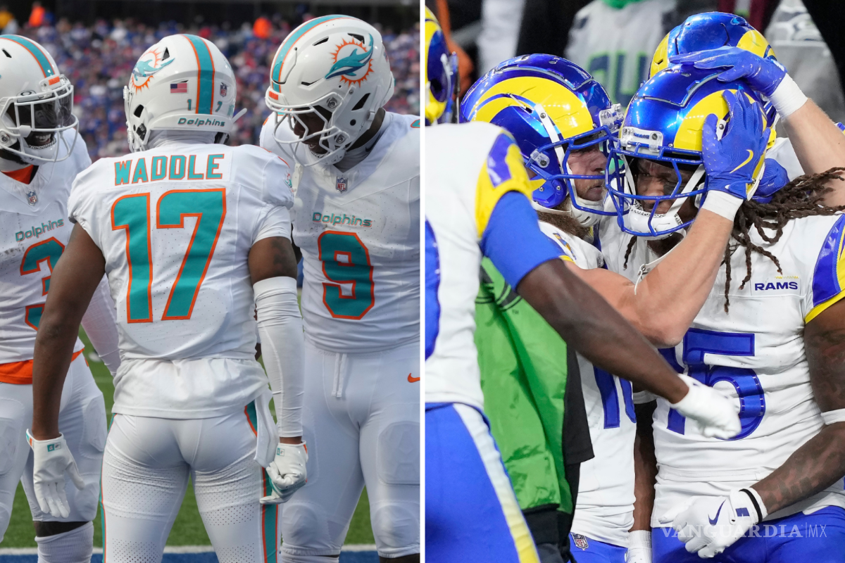 Dolphins en busca de redención frente a Rams en el Monday Night Football de la Semana 10