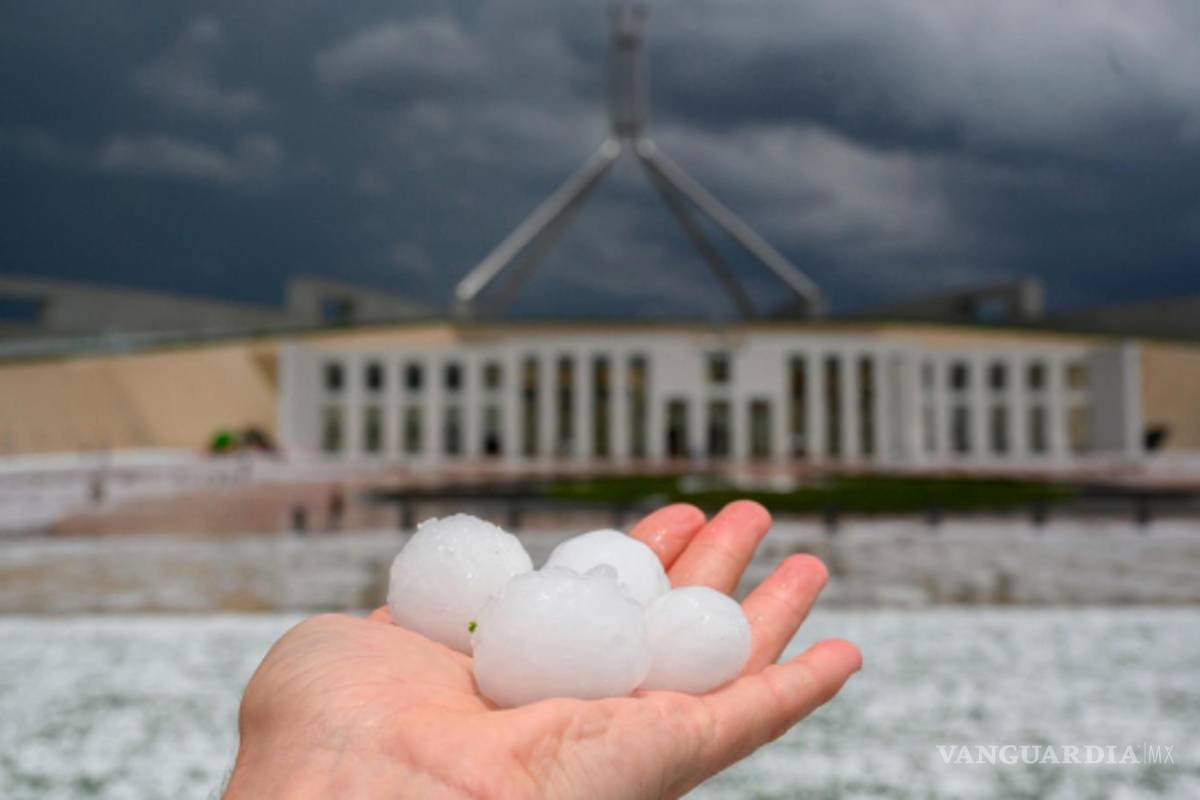 Granizo gigante azota a Australia, tras los incendios devastadores