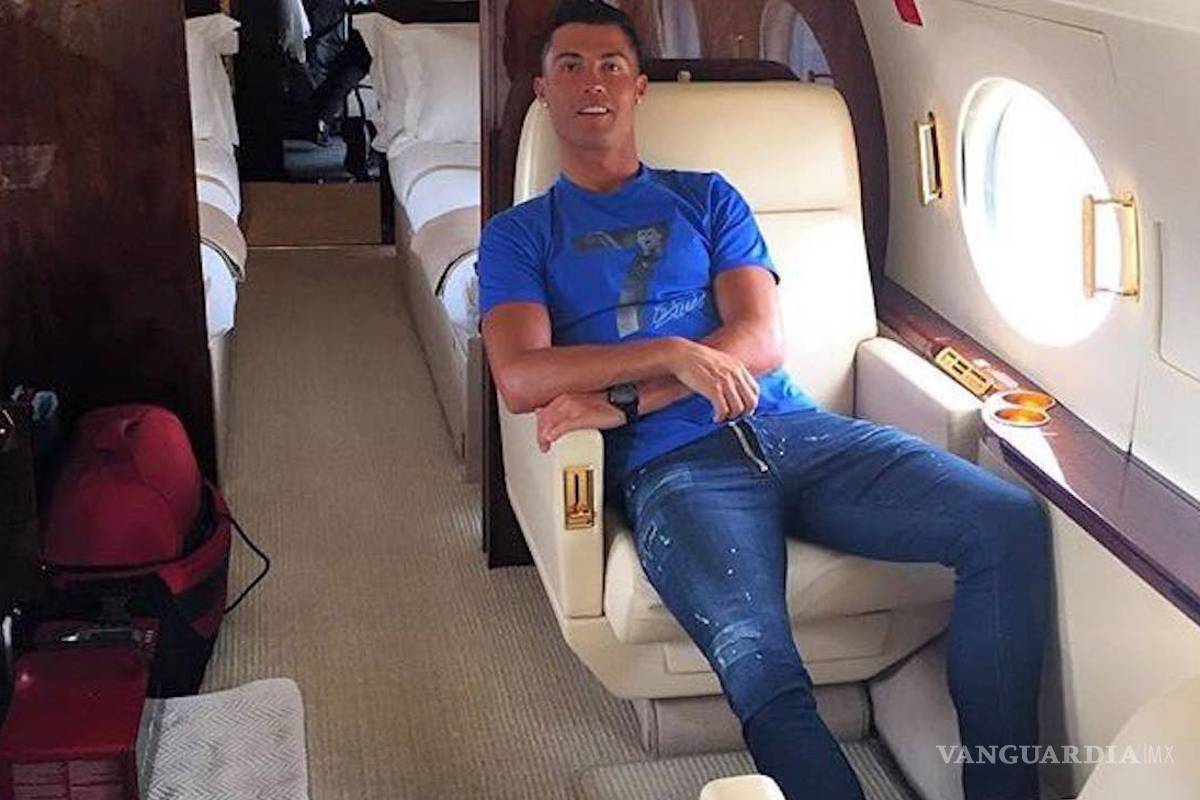 El avión de Cr7 sufrió un accidente