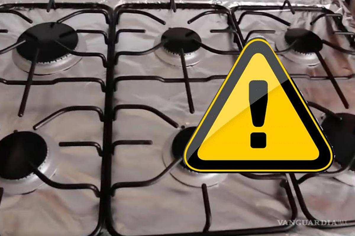 ¿Forras tu estufa con papel aluminio?¡Cuidado!... las razones por las que deberías evitar esta práctica