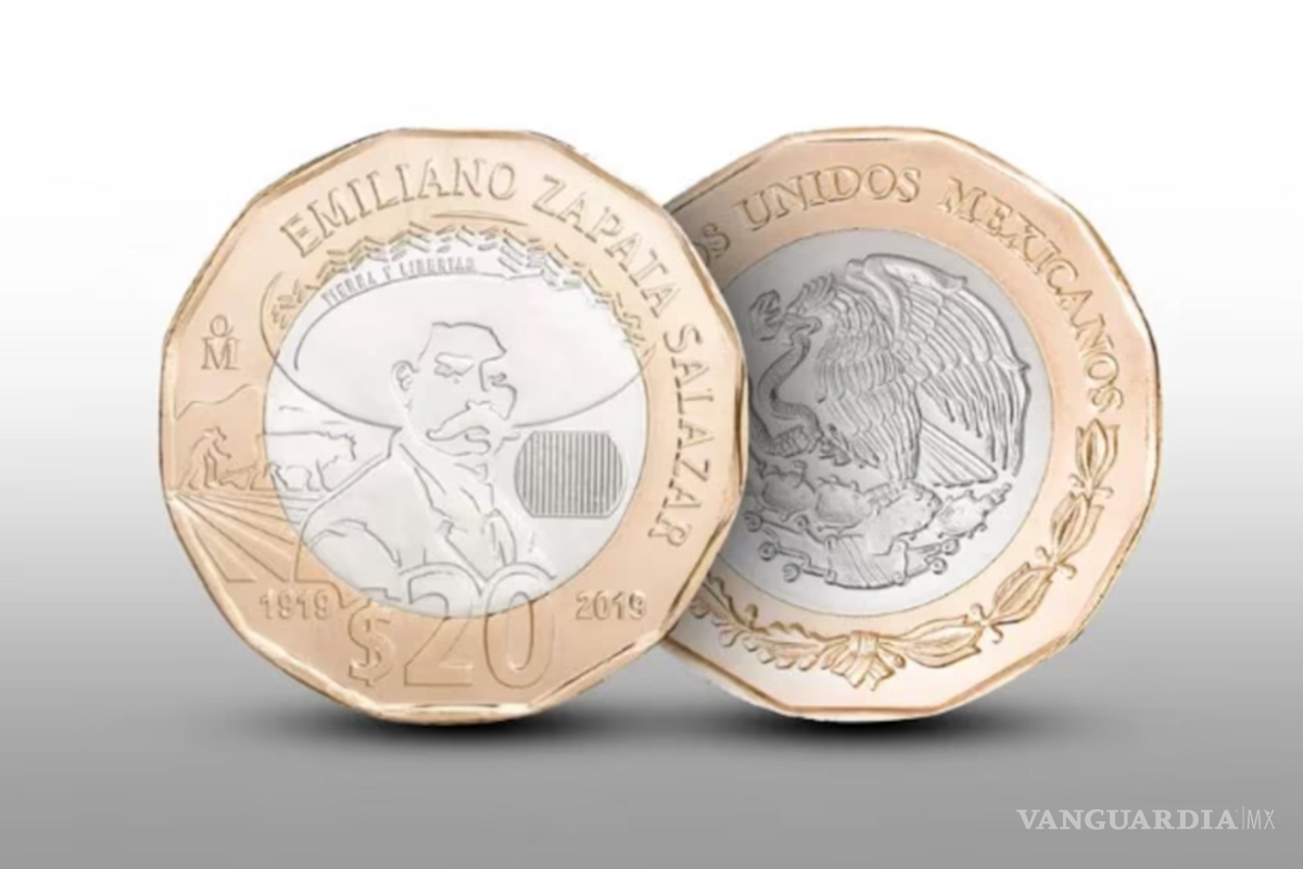$!Las monedas de 20 pesos también son un verdadero tesoro para los coleccionistas.