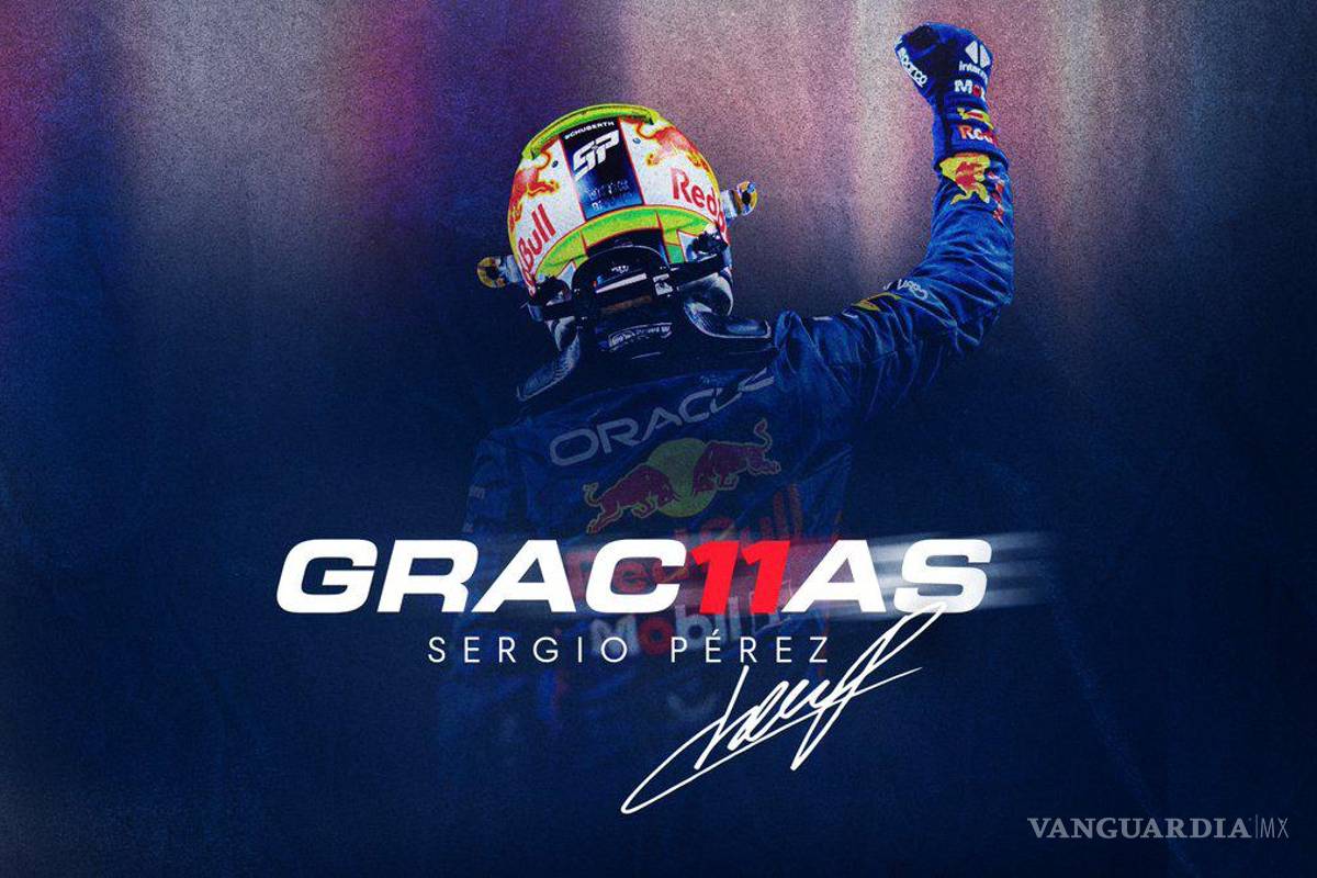 ¡OFICIAL! Checo Pérez deja a Red Bull tras cuatro años en la escudería ¿se va de la Fórmula 1?