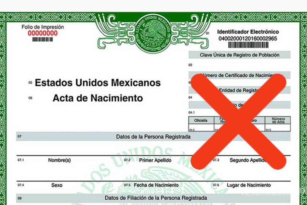 ¿Tu acta de nacimiento tiene errores y no te la aceptan?... cómo la puedo corregir sin salir de casa en 2024 e imprimirla en PDF