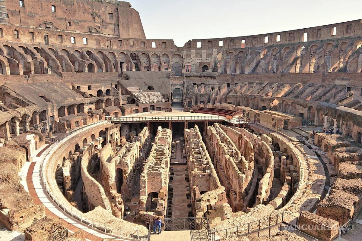 Coliseo de Roma abre al público los subterráneos de su arena tras la restauración