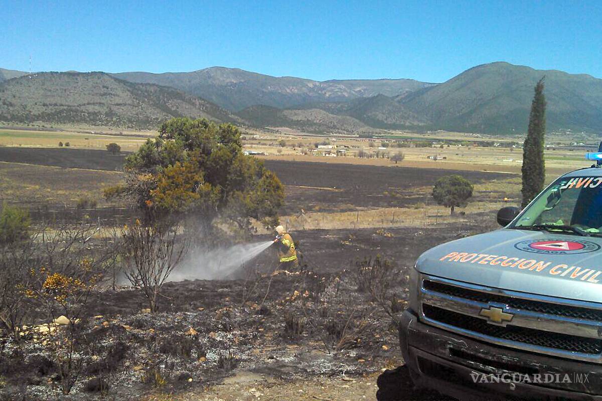 Incendio forestal acaba con 42 hectáreas de pastizales