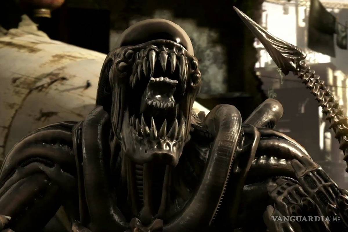 Mira los movimientos de Alien en Mortal Combat X