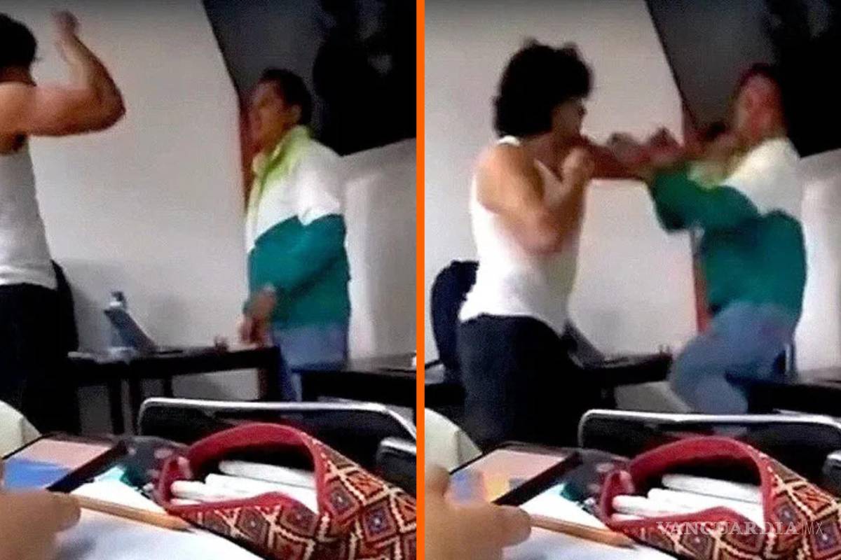 ‘Vuélvete a burlar de mí’, alumno golpea a profesor en universidad de Tulancingo | VIRAL